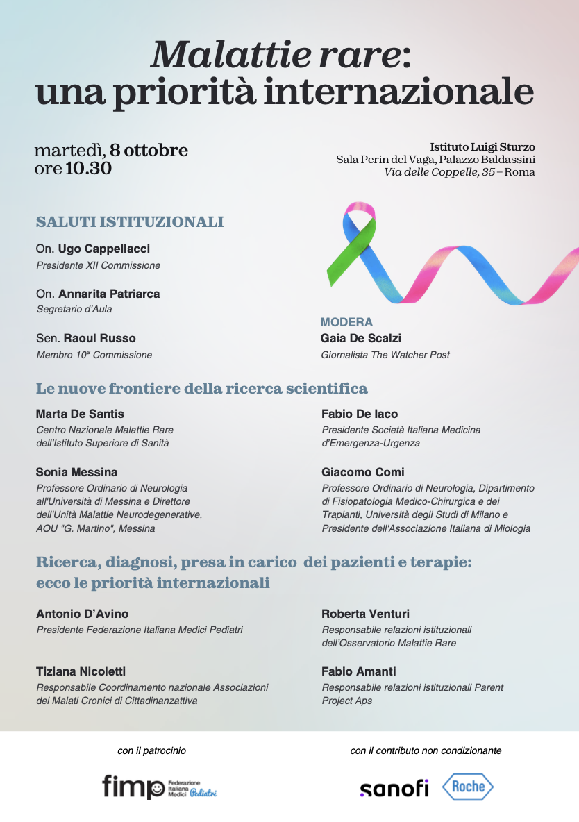 Malattie rare: una priorità internazionale